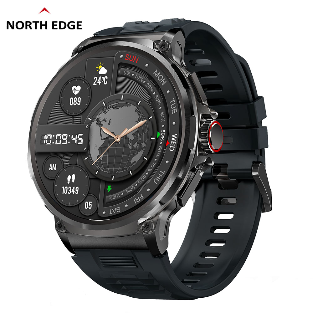 Smartwatch Face - NORTH EDGE 1.85' HD Display Smart