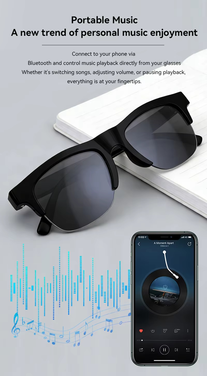 8K Smart AI Glasses 2400MP Tra - Smart Accessories recension och pris