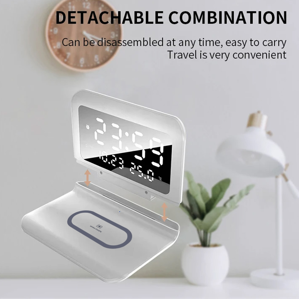 Wireless Charger Pad Stand wit - Wireless Charger Watch recension och pris