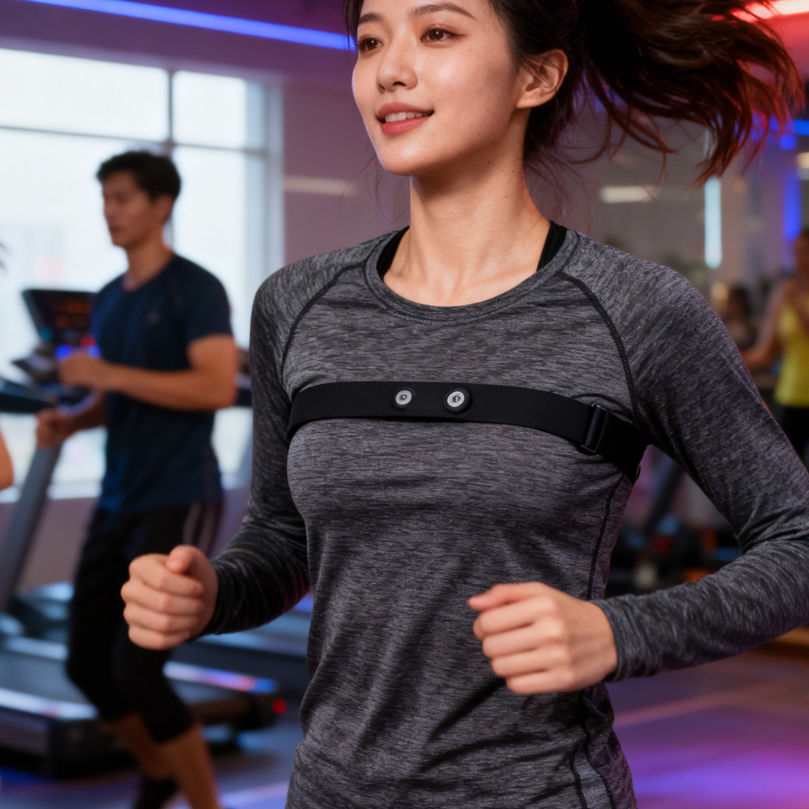 Heart Rate Monitor Chest Belt  - Silicone Band Replacement recension och pris