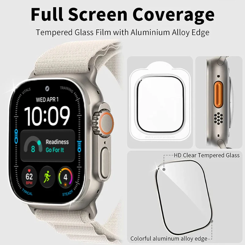 Tempered Glass Film for Apple  - Smartwatch Watch Accessories For Women recension och pris