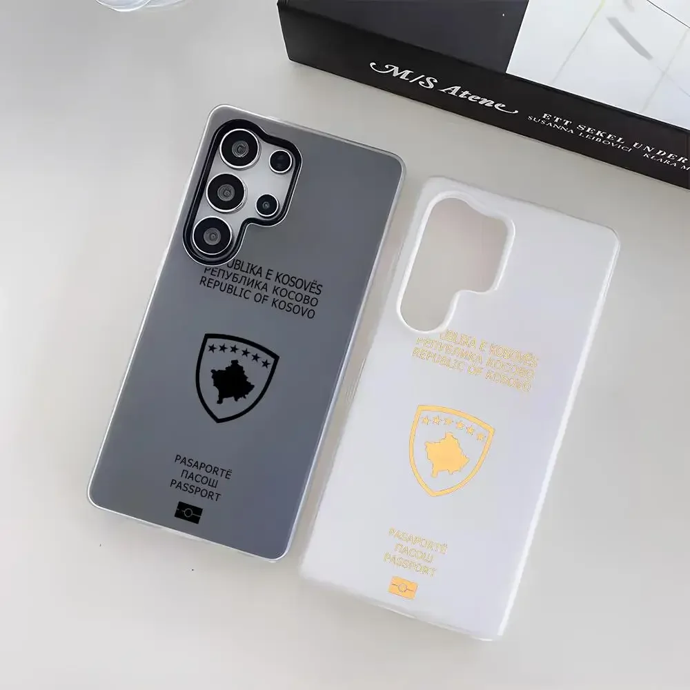 Kosovo Passport LOGO Phone Cas - Samsung Galaxy S25 recension och pris