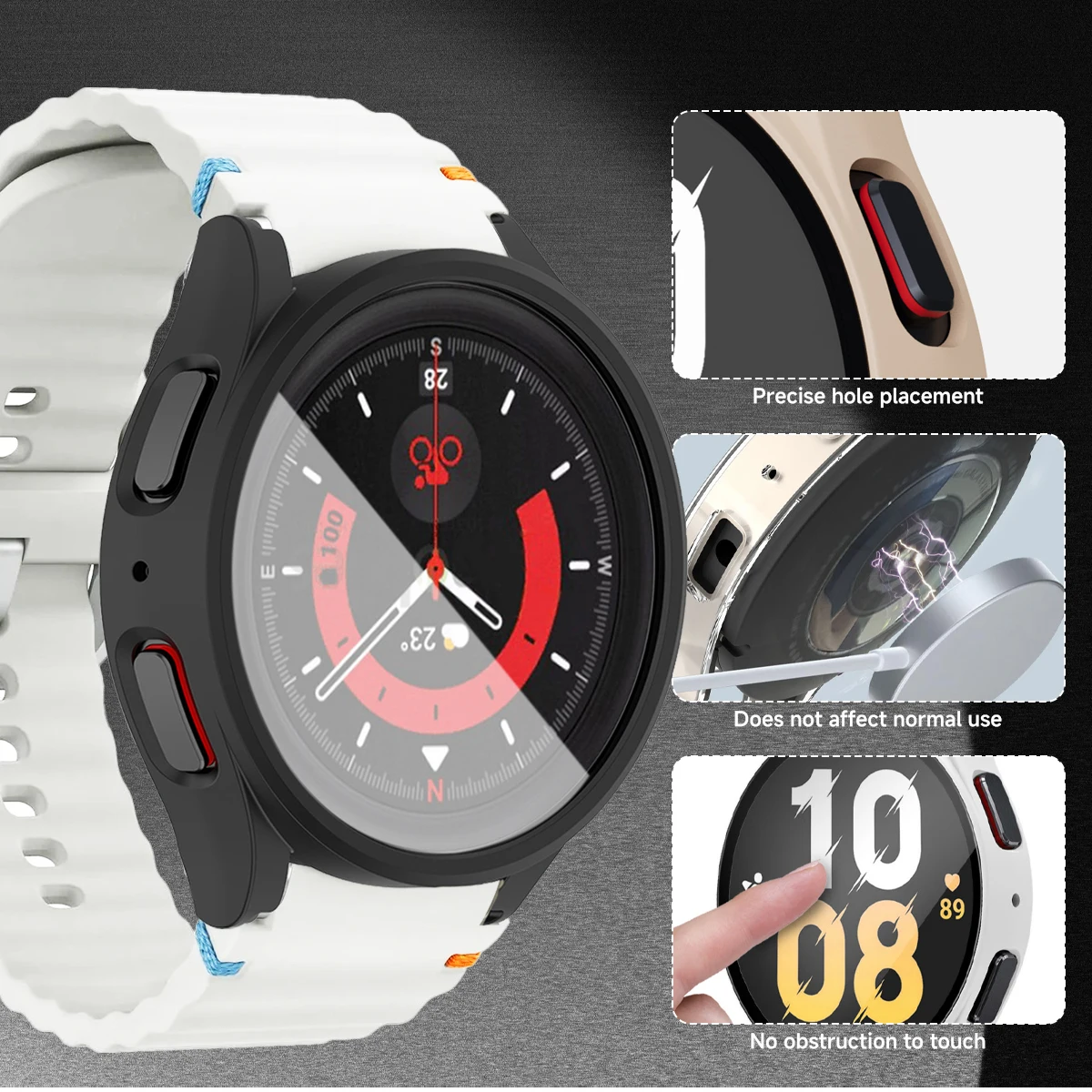 Silicone Strap for Samsung Gal - Silicone Band Replacement recension och pris