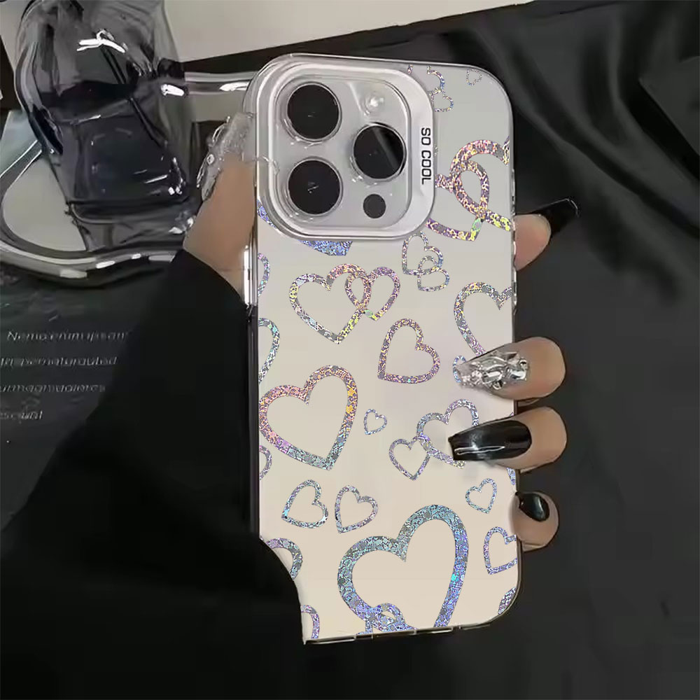 Colorful Heart Print Case For  - Apple Iphone 15 Pro Max recension och pris