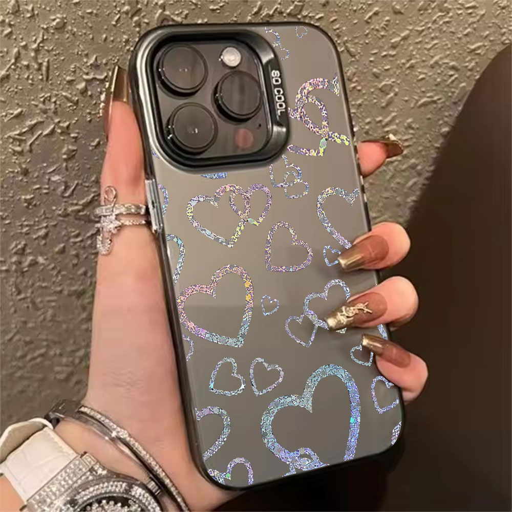 Colorful Heart Print Case For  - Apple Iphone 15 Pro Max recension och pris