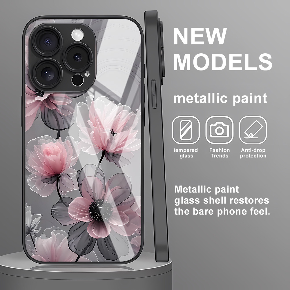 Flower Tempered Glass Case For - Screen Protector Film recension och pris