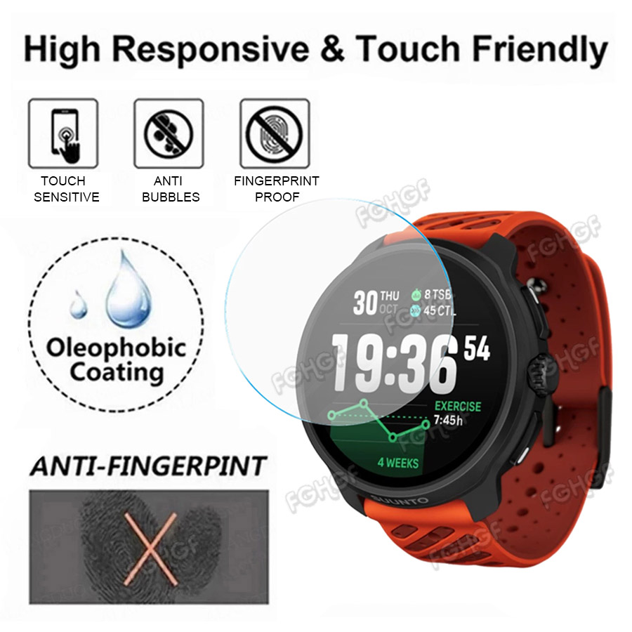 Tempered Glass Protective Film - Smartwatch Icon recension och pris