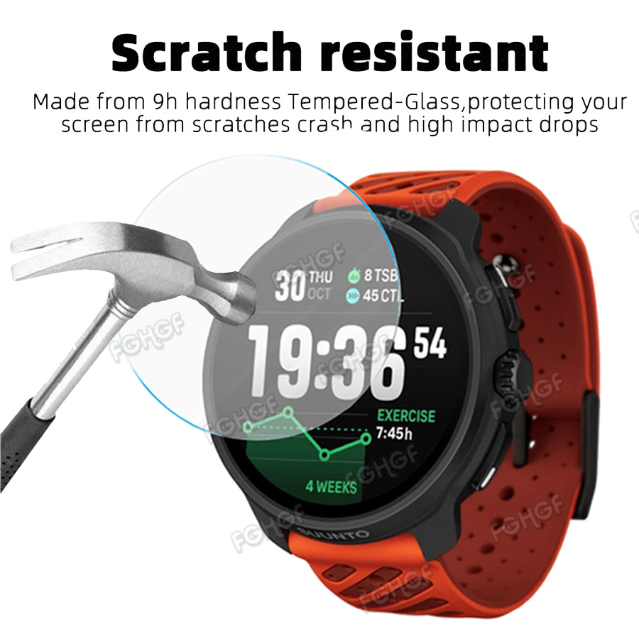 Tempered Glass Protective Film - Smartwatch Icon recension och pris