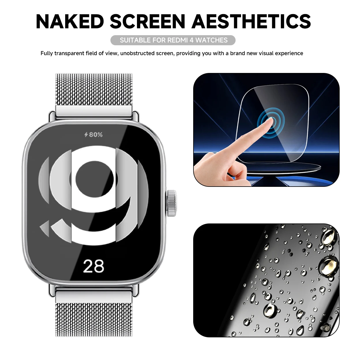 Tempered Glass for Xiaomi Redm - Smartwatch Icon recension och pris