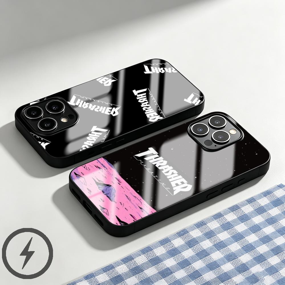Brand THRASHER Phone Case For  - Screen Protector Film recension och pris