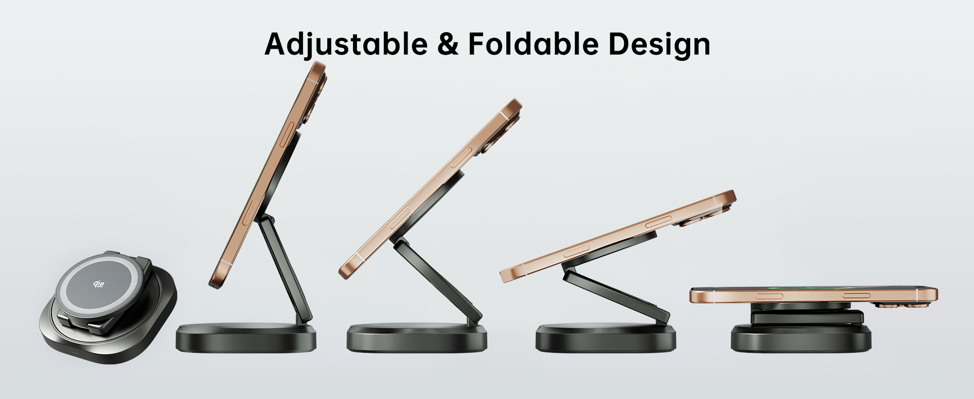 Qi2.2 Folding Magnetic Wireles - Wireless Charger Watch recension och pris