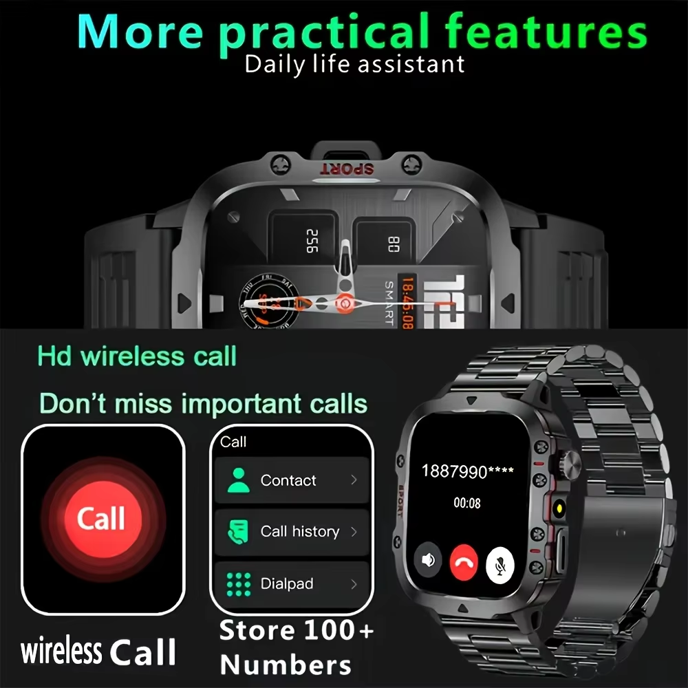 Men Smart Watch,4.6cm HD Scree - Smartwatch Face recension och pris