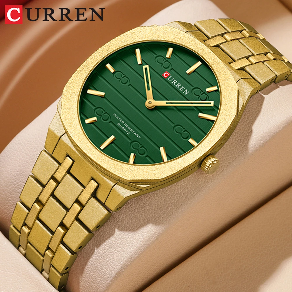CURREN Fashion Mens Watches Ul - Stainless Mesh Band recension och pris