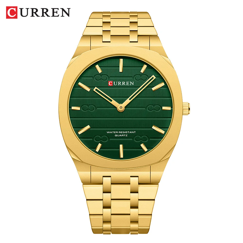 CURREN Fashion Mens Watches Ul - Stainless Mesh Band recension och pris