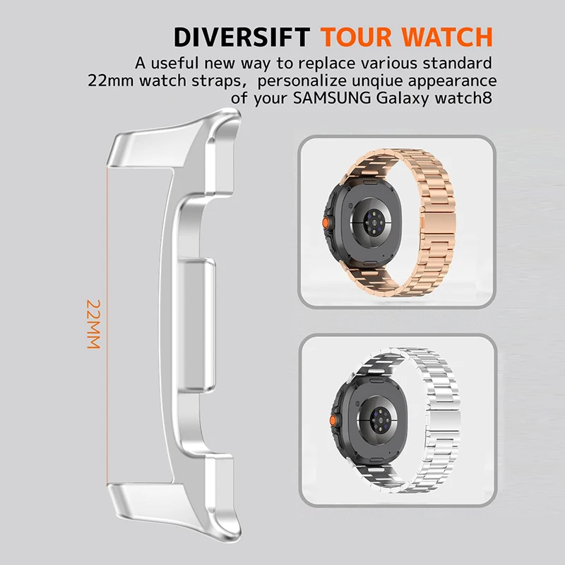 22mm WatchBand Connector for s - Watch Band Connector recension och pris