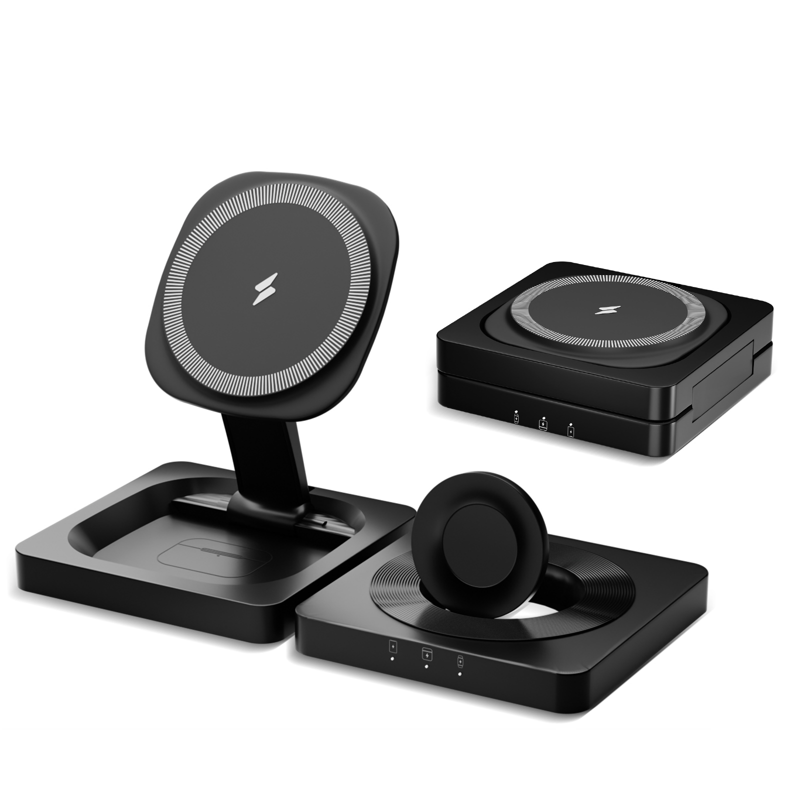 3 in 1 15W Wireless Chargers M - Wireless Charger Watch recension och pris