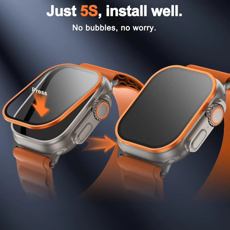 Tempered Glass for Apple Watch - Smartwatch Watch Accessories For Women recension och pris